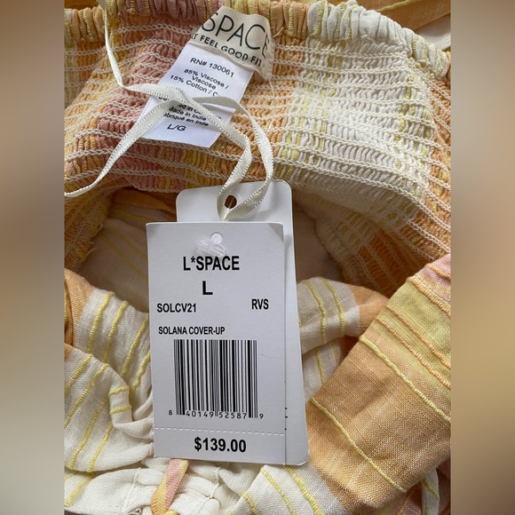 Anthropologie L Space Halter Cover-Up Maxi Dress size L new with tag - Picture 6 of 6